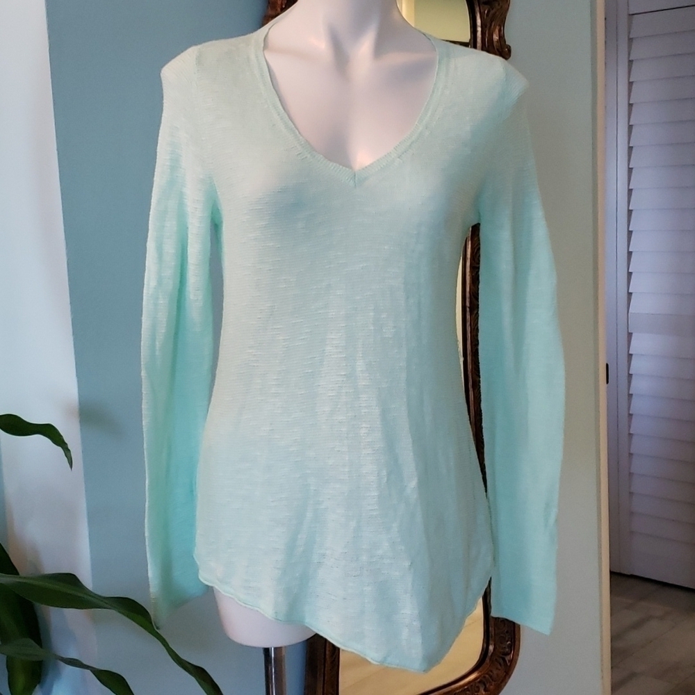 eILEEN Fisher Pullover with Asymmetrical Hem
